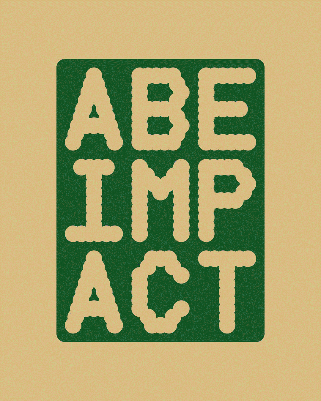 Studio Roos Haasjes Abe Impact branding 